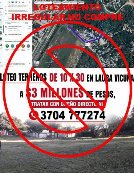 Alerta en Formosa: destapan otro escandaloso loteo irregular en Laura Vicuña